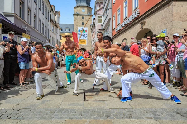 Tancerz capoeira — Zdjęcie stockowe