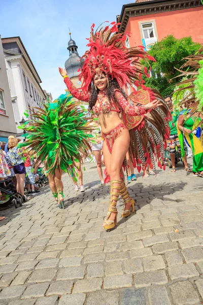 Sceny z Samba festival — Zdjęcie stockowe