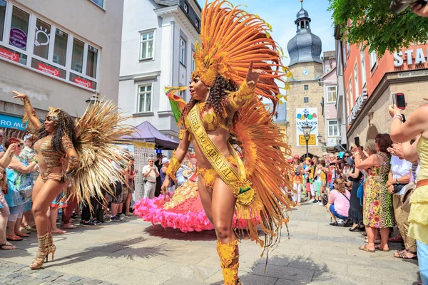 Szenen eines Samba-Festivals — Stockfoto