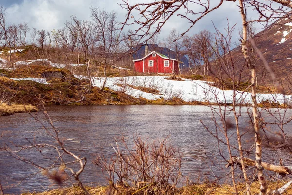 Остров Сеня в Норвегии — стоковое фото