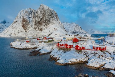 Hamnoy Üzerinde Lofoten Adaları