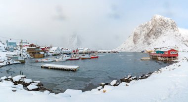 Hamnoy Üzerinde Lofoten Adaları