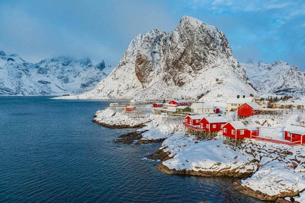 Hamnoy auf den erhabenen Inseln — Stockfoto