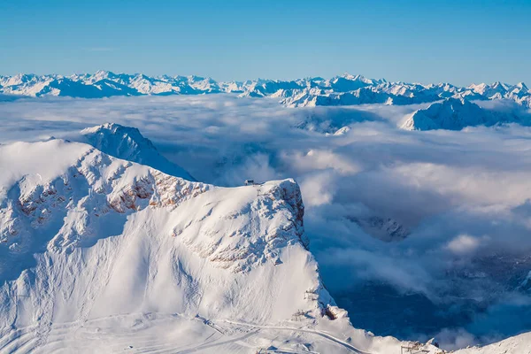 Περιοχή Zugspitze σκι — Φωτογραφία Αρχείου