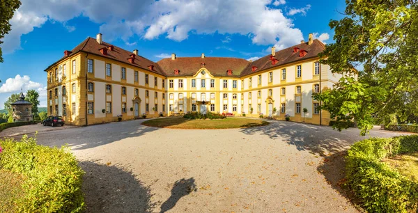 Hassberge'deki Rentweinsdorf Sarayı — Stok fotoğraf