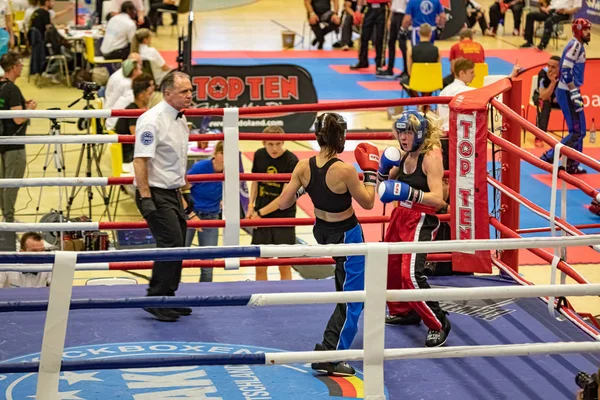 Kickbox Bayernpokal v Koburgu — Stock fotografie