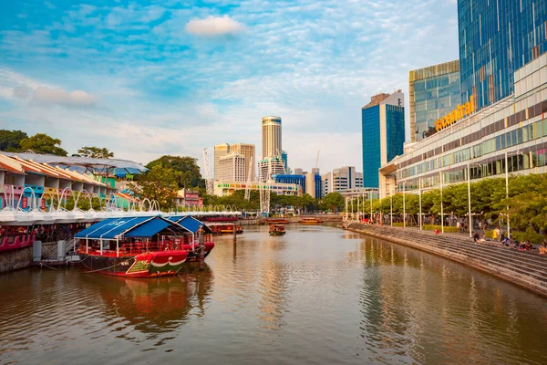 Clarke Quay — Stockfoto