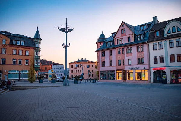 Sonneberg Alemania Circa Abril 2019 Plaza Piko Platz Sonneberg Por —  Fotos de Stock