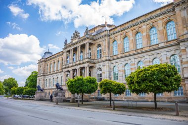 Gotha, Almanya - Mayıs 2019: Thuringia, Almanya Gotha Herzogliches Müzesi