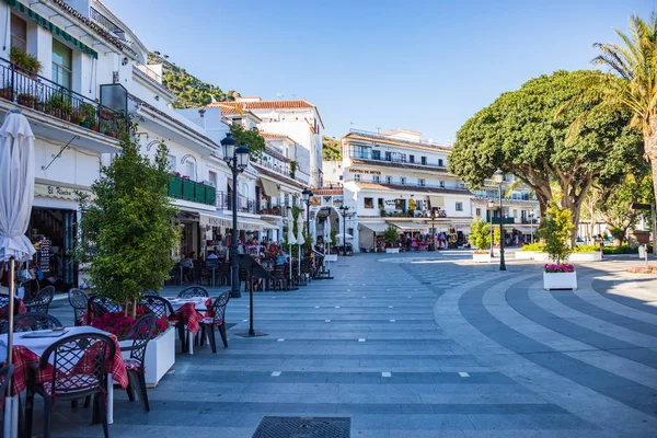 Mijas Andaluzja Południowa Hiszpania Circa Mai 2019 Pejzaż Mijas Costa — Zdjęcie stockowe