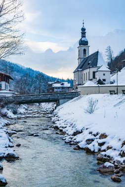 St. Sebastian church in Ramsau in Berchtesgadener Land, Germany