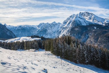 Berchtesgaden ve berchtesgadener arazi, Alpler Almanya, Avrupa