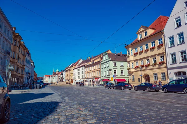 Août Bavarie Allemagne Circa Septembre 2018 Vue Journalière Paysage Urbain — Photo