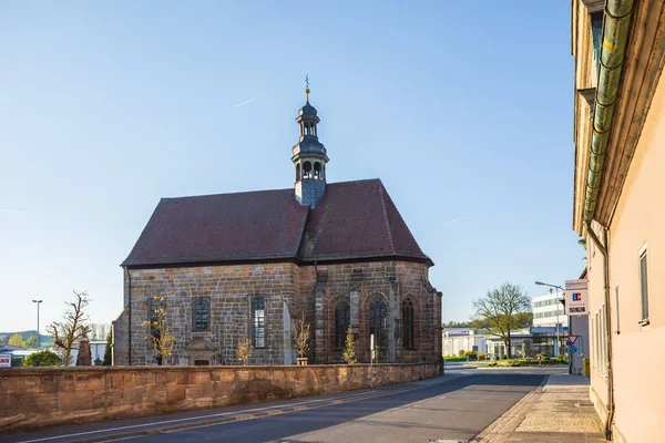 ハスベルジュ ドイツ 2019年4月頃 ハスベルジュ郡のエベルンの町並み バイエルン州 ドイツ — ストック写真
