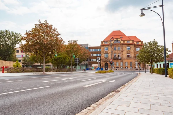 Schweinfurt Alemania Circa Agosto 2018 Paisaje Urbano Schweinfurt Alemania — Foto de Stock