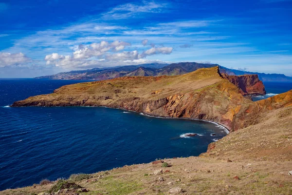 Portekiz Canical Yakınlarındaki Madeira Adası Nın Doğu Kıyısında — Stok fotoğraf