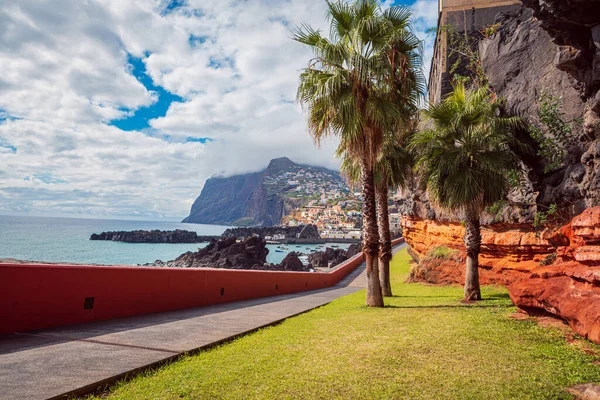 Aldeia Camara Lobos Ilha Madeira Portugal — Fotografia de Stock