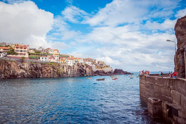 Camara Lobos Ilha Madeira Portugal Circa Oktober 2014 Aldeia Camara — Fotografia de Stock