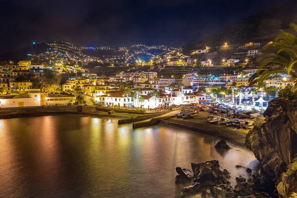 Scènes Nocturnes Camara Lobos Île Madère Portugal — Photo