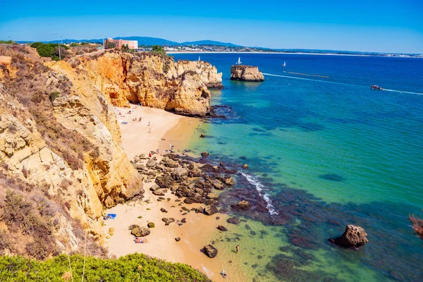 Lagos Algarve Portugalia Circa Wrzesień 2015 Wybrzeże Algarve Południowej Portugalii — Zdjęcie stockowe