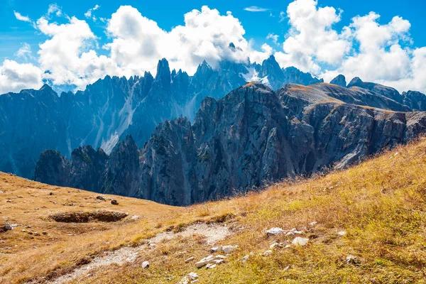 Drei Zinnen Oblast Pádu Alpách Dolomity Itálie — Stock fotografie