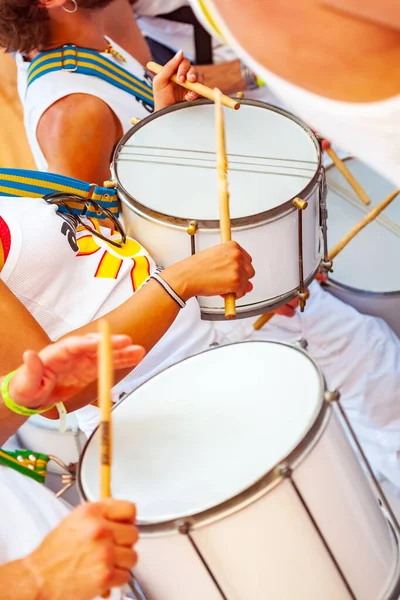 Samba Musikerna Deltar Den Årliga Samba Festivalen Coburg Tyskland — Stockfoto