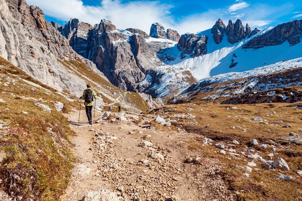 Drei Zinnen Area Fall Dolomite Alps Itália — Fotografia de Stock