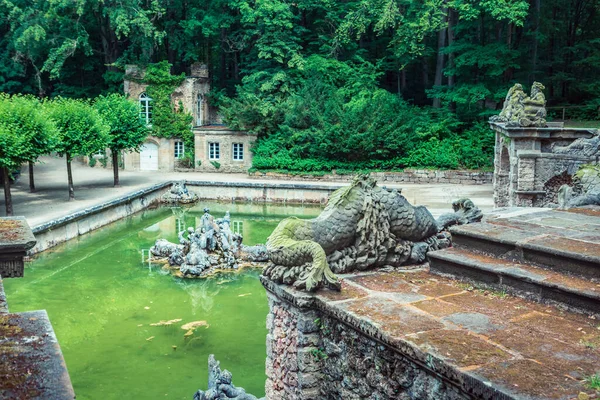 Bayreut Tyskland Circa Juli 2018 Eremitaget Bayreuth Tyskland Med Park — Stockfoto