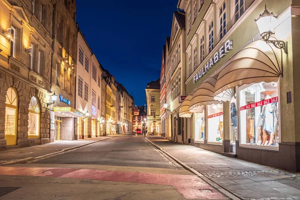 Coburg Alemania Circa Abril 2019 Calle Ketschengasse Coburgo Baviera Alemania —  Fotos de Stock