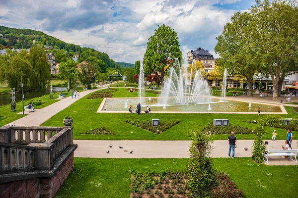 Malo Kissingen Alemania Circa Mayo 2020 Paisaje Urbano Bad Kissingen — Foto de Stock