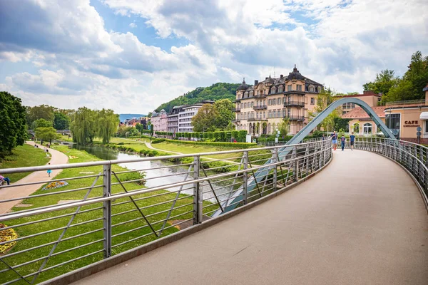 Bad Kissingen Alemanha Circa Maio 2020 Paisagem Urbana Bad Kissingen — Fotografia de Stock