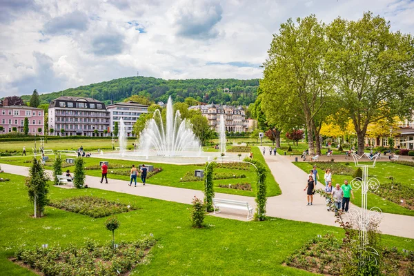 Bad Kissingen Circa Mai 2020 Das Stadtbild Von Bad Kissingen — Stockfoto