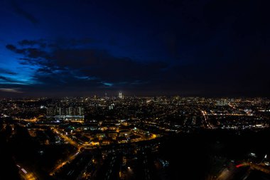 gece şehir panoraması