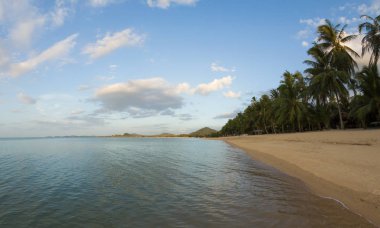 Beach Resort, Maenam, Samui, Tayland sahil ön