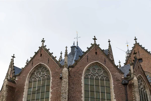 Amsterdam Paesi Bassi Novembre 2019 Vecchia Chiesa Oude Kerk Più — Foto Stock