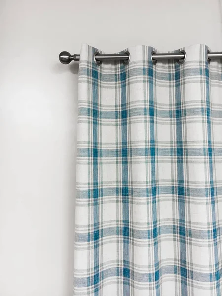 A tartan curtain — Stock Photo, Image