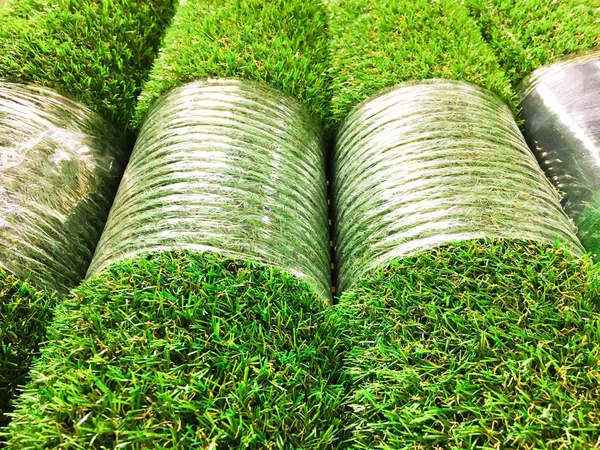 Artificial grass detail — Stock Photo, Image