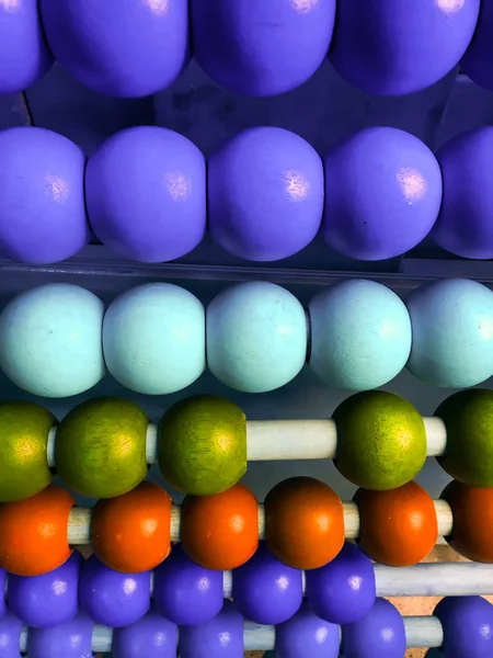 A wooden abacus — Stock Photo, Image