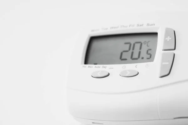 Egy elektromos termosztát — Stock Fotó