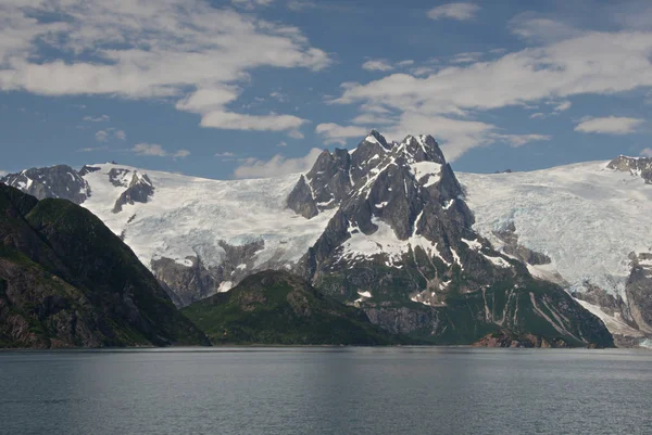 Glaciar Alaska desde Discovery Bay — Foto de Stock