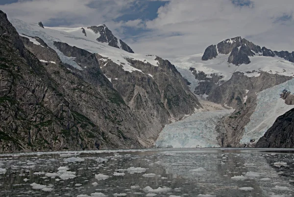 Аляска льодовик від затоки Діскавері — стокове фото