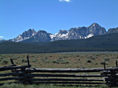 Idaho testere dişi dağlar ben
