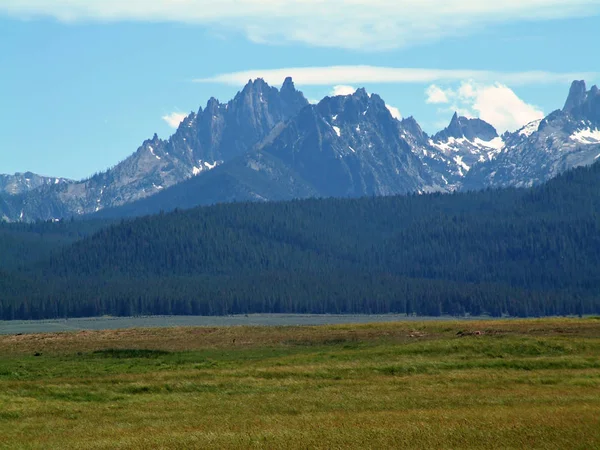 Idaho Sawtooth Mountains IX - Stock-foto