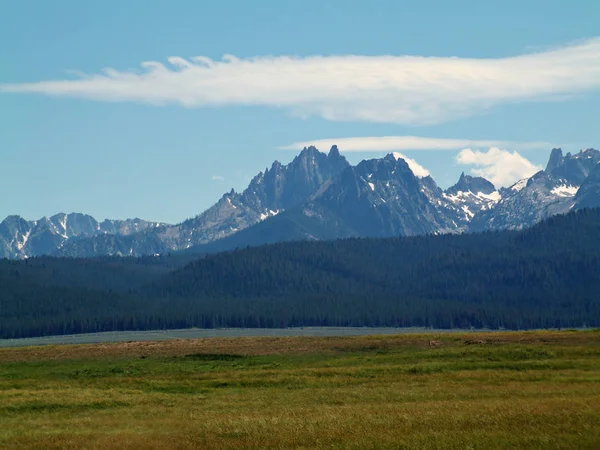 Idaho Sawtooth Mountains VIII - Stock-foto