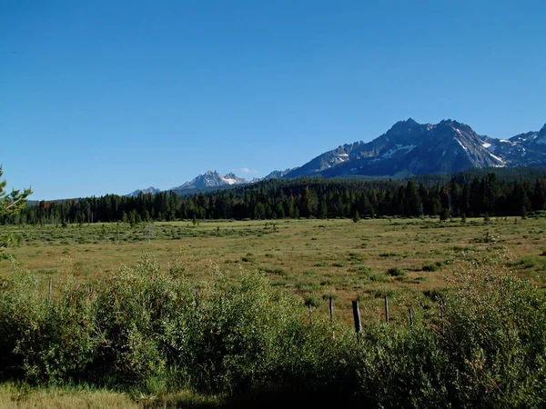 Idaho Sawtooth Mountains XIX - Stock-foto