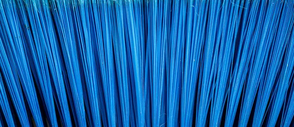 Escoba azul textura fondo — Foto de Stock