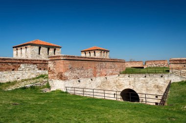 Baba Vida - Vidin, Kuzeybatı Bulgaristan'da eski ortaçağ kalesi. Bulgaristan kavramı için seyahat.