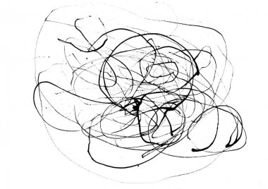 Mürekkep satırları arka plan.