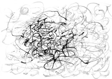 Mürekkep satırları arka plan.