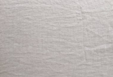 Saf yıkanmış keten kumaş arka plan. Doğal çamaşır kumaşı.